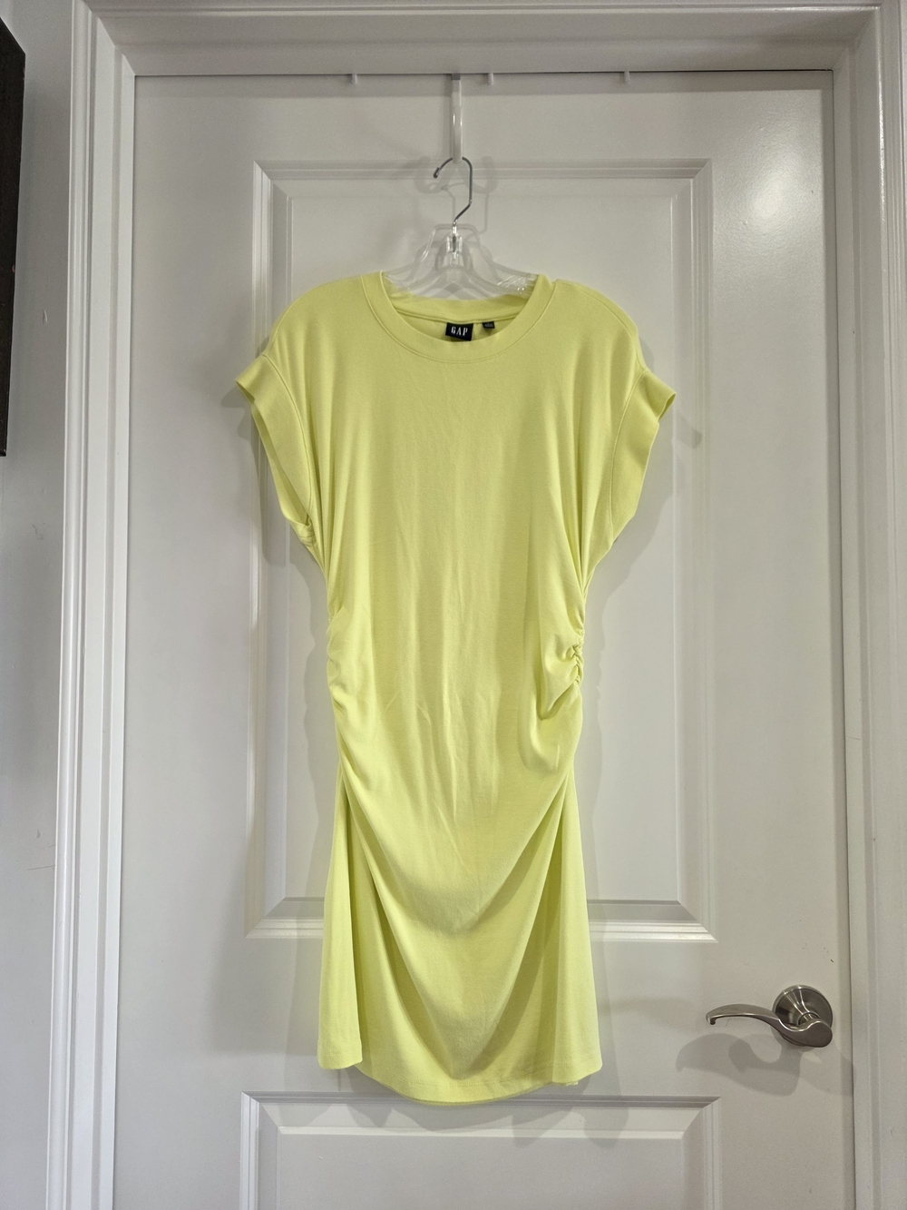 Gap Women’s Yellow Short Sleeve Tunic Dress